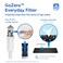 PHILIPS Filtered Water Bottle 22 Oz36 Oz with Philips GoZero Everyday Water Filter BPAFree Tritan Plastic Purify Tap Water Into Healthy Drinking Tasting Water