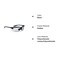Transition Safety Glases with Polycarbonate Light to Dark Grey Lenses ANSI Z87Impact Approved in Black Wraparound Style Frame