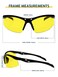 Bifocal Safety Glasses SB9000 with Yellow Lenses 150
