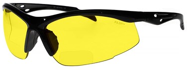 Bifocal Safety Glasses SB9000 with Yellow Lenses 150