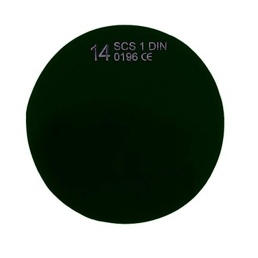 50mm Circular Welding Lens Green IR Shade 14