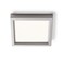 PHILIPS Lightolier by Signify S4S827K7AL SlimSurface LED 4 inch Square luminaire 2700K Aluminum Finish 80CRI 650 lumens