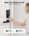 Philips Fingerprint Door Lock Keyless Entry Door Lock Deadbolt Electronic Door Lock with Code Door Lock for Front DoorAuto LockEasy Install Touchscreen Digital Keypad Lock with Key