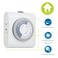 Philips 24Hour Indoor Mechanical Outlet Timer 2 Polarized Timer Outlets 30Minute Intervals Light Timer ONOff Daily Cycle Plug Timer Lamp Timer Push Pins Override Switch White SPC1237AT27