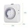 Philips 24Hour Indoor Mechanical Outlet Timer 2 Polarized Timer Outlets 30Minute Intervals Light Timer ONOff Daily Cycle Plug Timer Lamp Timer Push Pins Override Switch White SPC1237AT27