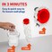 24 Discs Fixing Loose Wall Plugs Fast Drywall Anchor Repair Perfect for Fittings Weak Crumbly Loose Wall Such As Curtain Rail Towel Racks Toilet Paper Holder and More