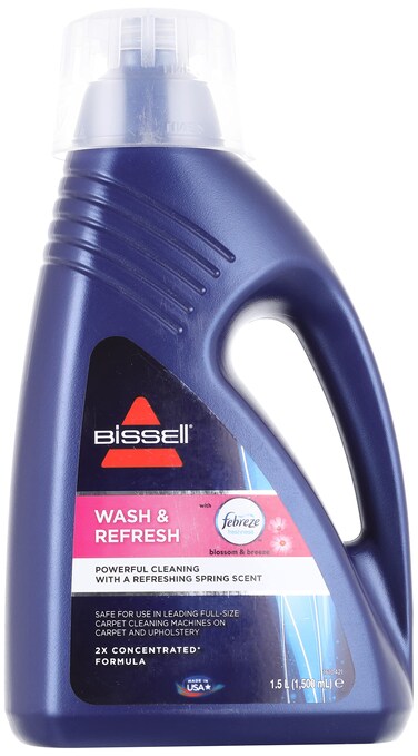 BissellWash  Refresh Febreze Carpet Shampoo  Blossom  Breeze Scent With Febreze  For Use With All Leading Upright Carpet Cleaners  1078N