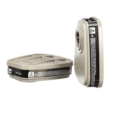 3M 6001 Organic Vapor Cartridge 2PK