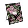 Laura Ashley 8x10 Black Flat Metal Picture Frame Vertical with PullOut Easel Stand Made for Tabletop Counterspace Shelf and Desk 8x10 Black