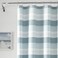 Tommy Bahama  Fabric Shower Curtain Stylish Striped Bathroom Decor Hook Holes Top Hula Beach Blue 72 x 72