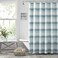 Tommy Bahama  Fabric Shower Curtain Stylish Striped Bathroom Decor Hook Holes Top Hula Beach Blue 72 x 72