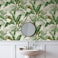 Tommy BahamaPremium Peel and Stick Wallpaper Designer Tropical Wallpaper for Bedroom Dorm Room Essentials Self Adhesive Vinyl 3075 Sq Ft Coverage Palmiers Collection Aloe