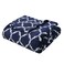 Madison ParkOgee Lightweight Throw Blanket Premium Microlight Design Spread Oversize Ultra Soft Cozy Living Room Couch Sofa Bed 60x70 Indigo Plush Throw