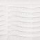 Lush Decor18 x 52 White Wave Texture Valance  Pleated Ruffle Fold Window Kitchen Curtain Single