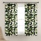 Lush Decor Tropical Paradise Window Curtain Panel Pair 63 L x 52 W Green
