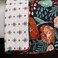 Lush Decor3 Piece Poppy Garden Quilt Set King Navy