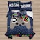 Lush Decor Video Games 5 PieceQuilt Set FullQueen Navy