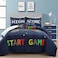 Lush Decor Video Games 5 PieceQuilt Set FullQueen Navy