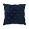 Lush DecorTufted Diagonal Decorative Pillow Cover 20 x 20 Navy