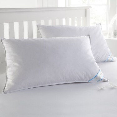 Sweet Home Collection Feather pillow 20 in x 30 in White 2 Count