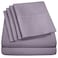 Queen Sheets Plum  6 Piece 1500 Supreme Collection Fine Brushed Microfiber Deep Pocket Queen Sheet Set Bedding  2 Extra Pillow Cases Great Value Queen Plum