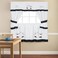 Sweet Home Collection Printed Design 5 Piece Kitchen Curtain Window Panel Set 24 Chef