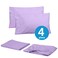 Twin Size Bed Sheets  4 Piece 1500 Thread Count Fine Brushed Microfiber Deep Pocket Twin Sheet Set Bedding  1 EXTRA PILLOW CASES GREAT VALUE Twin Lavender