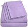 Twin Size Bed Sheets  4 Piece 1500 Thread Count Fine Brushed Microfiber Deep Pocket Twin Sheet Set Bedding  1 EXTRA PILLOW CASES GREAT VALUE Twin Lavender