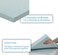 NestlBedding Mattress Topper 2 Inch Memory Foam Topper Gel Infused Memory Foam Mattress Topper Ventilated Design Mattress Pad Queen Blue