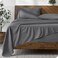 Bare Home King Sheet Set  22 Deep Pockets  Luxury 1800 UltraSoft Microfiber King Bed Sheets  Double Brushed  Easy Fit  4 Piece Set  Bedding Sheets  Pillowcases King Grey