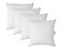 18x18 Pillow Inserts Set of 4  White Throw Pillows Throw Pillow Inserts for Decorative Pillow Covers Throw Pillows for Bed Couch Pillows for Living Room Throw Pillows for Couch Fluffy Pillows