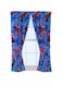Jay Franco Marvel Spiderman Astonish 42 x 63 Curtain Panel Pair with Tie Backs Drape Set 63 in