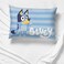Jay Franco Bluey Hello 1 Single Reversible Pillowcase  DoubleSided Kids Super Soft Bedding Official Bluey Product