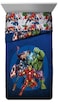 Jay Franco Marvel Avengers Blue Circle Bed Set Twin