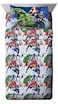 Jay Franco Marvel Avengers Blue Circle Bed Set Twin