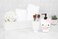 Hello Kitty Soap Dispenser  Pink  White Bathroom Accessory  Resin Lotion Pump