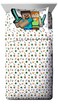 Jay Franco Minecraft Twin Comforter Set  5 Piece Bedding Includes Sheet Set  Pillow Covers  Super Soft Kids Bedding Features Creeper  Zombie