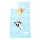 Jay Franco Bluey  Bingo Bath Towel  Bath Buddy Set  Kids Bathtub Accessories  Includes 25 x 50 Inch Microfiber Towel  13 Inch Bluey Water Play Buddy