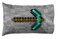 Jay Franco Minecraft Diamond Life 1 Pack Pillowcase  DoubleSided Super Soft Bedding  Featuring Minecrafts Sword  Pickaxe Official Minecraft Product