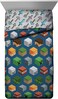 Minecraft Isometric Characters Twin Comforter  Super Soft Bedding Features Creeper  Fade Resistant Polyester Microfiber Fill Official Minecraft Product