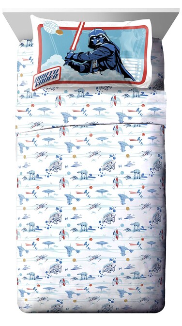 Jay FrancoStar Wars Empire Strikes Back 40th Anniversary Twin XL Sheet Set  3 Piece Set Super Soft and Cozy Kids Bedding Features Darth Vader  Fade Resistant Microfiber Sheets