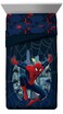 Marvel Spider Man Saving the Day TwinFull Comforter  Super Soft Kids Reversible Bedding features Spiderman  Fade Resistant Polyester Microfiber Fill Official Marvel Product