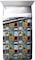 Star Wars Classic Grid Full Comforter  Super Soft Kids Reversible Bedding features Darth Vader Stormtrooper and Chewbacca  Fade Resistant Polyester Microfiber Fill Official Star Wars Product