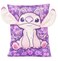 Disney Lilo and Stitch Angel 3D Snuggle Pillow  Super Soft Pink Plush Pillow  Measures 15 Inches