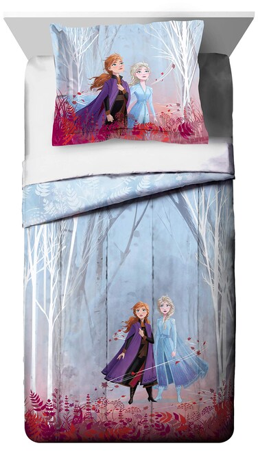 Jay Franco Disney Frozen 2 Forest Spirit TwinFull Comforter  Sham Set Mutli