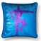 Fortnite Franco Sequin Throw Pillow Blue