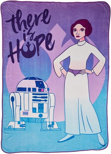 Jay Franco Star Wars Forces of Destiny Blanket Purple