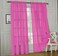 Elegant Comfort 2 Piece Solid Sheer 40 x 84 Window Curtainsdrapepanelstreatment Hot Pink