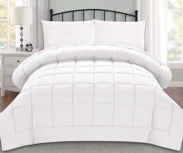 KingLinen White Down Alternative Comforter Duvet Insert Twin