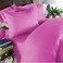Elegant Comfort1500 Thread Count  Wrinkle Resistant  Egyptian Quality 3pc Duvet Cover Set Solid FullQueen Pink